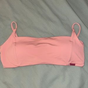 Pink Roxy Bikini Top